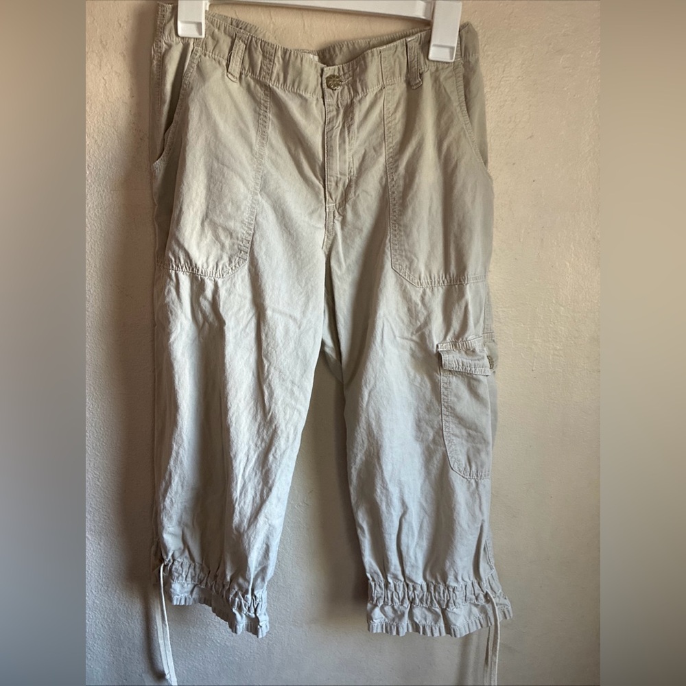 True Grit Women ‘s  Cargo Pants - Light Tan